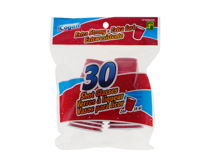 Disposable 2oz Cups, 30 Pack - 30pk/2oz
