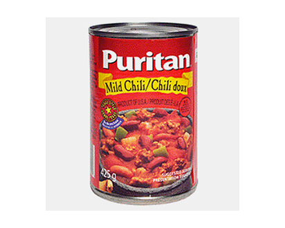 Puritan Mild Chili in a Can - 425g