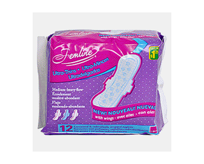 Ultra Thin Regular Napkins, 12 Pack - 12pk