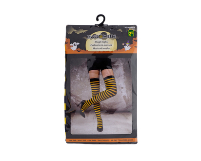 Halloween-Bas Cuissarde pour dames - Taille unique