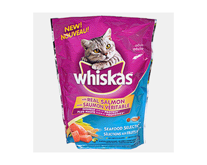 WHISKAS Dry Sea Food Selections Cat Food - 500g/670g