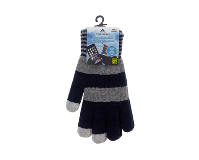 Men's Texting Gloves w/2 fingertips - one size