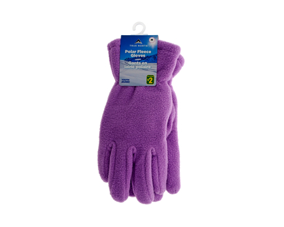 Girls Polar Fleece Gloves - s-m-l
