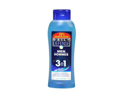 DAILY DEFENSE 444ml Men's 3 in 1 - 444ml