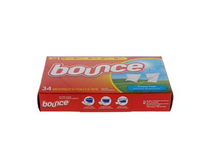 Fabric Softener Sheets, 34 Pack - 16.2cmx22.8cm