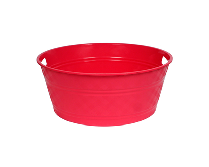 Assorted Round Tub with 2 handles - 17.75" x 7"