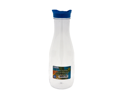 Plastic pitcher with 2 sided embossing - 1.6L