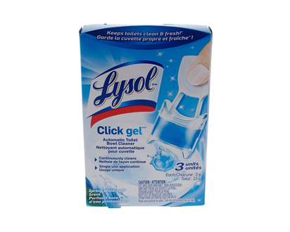 Click Gel - Toilet Bowl Cleaner (3 x 5G) - 3ct