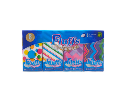 Pocket Tissue, 10pc - 10x8ct