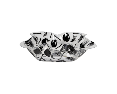 Halloween-105"PrintedScallopedBowl - 10.5"x3.25"