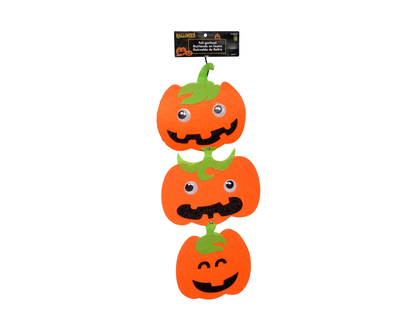 Halloween-Felt Garland w/die cut design - 33"