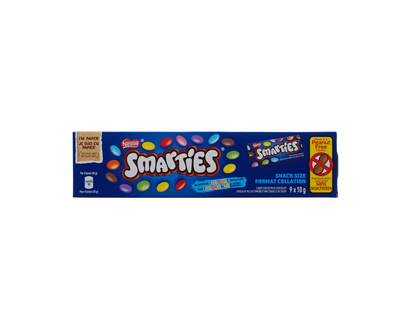 NESTLE Smarties 9ct Chocolate Minis - 8x10g,9pk