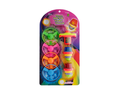 High Speed Spinning Fly Wheel and TopSet