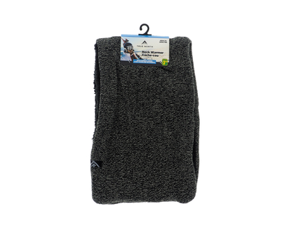 Knitted Neck warmer w/sherpa Lining - 18.5 cm x 27.5 cm