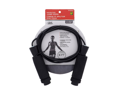 Corde à danser avec poids