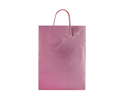 Jumbo Solid Embossed Kraft Gift Bags - 32.4cmx10.2cmx44.5cm