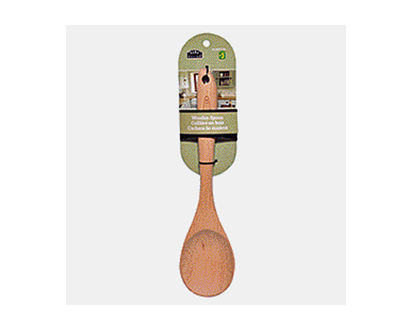13" Wooden Solid Spoon - 32 cm