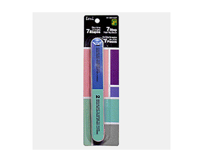 7 Step Nail File Block - 17.9cmx2cm1.6cm