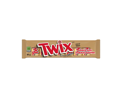 TWIX FunSize Chocolate Bars, 8 Pack - 8 ct (80g)