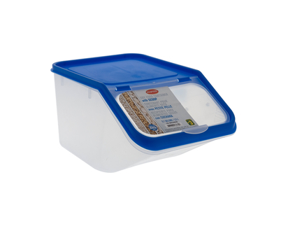 Contenant plastique a/couvercle/cuillère - 3.5L