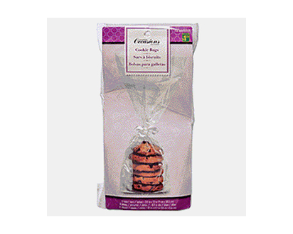 Cookie Treat Bags, 8 Pack - 30.5cmx9cm/8pk