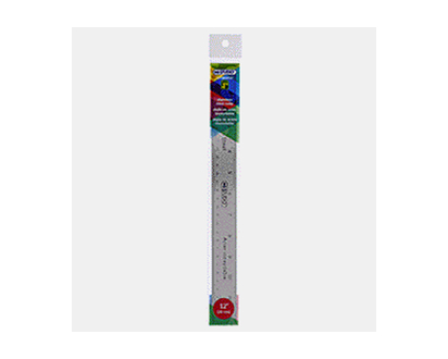 Stainless Steel Ruler with Cork Backing - 30X3 CM