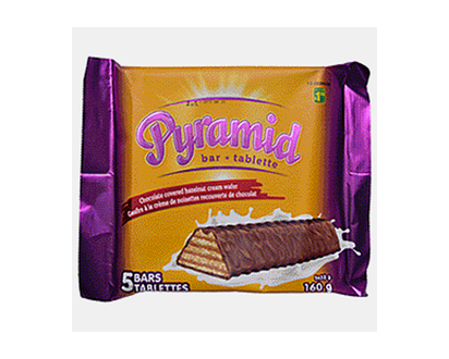 Pyramid Chocolate Bars, 5 Pack - 5 pk/ 160g (5x32g)