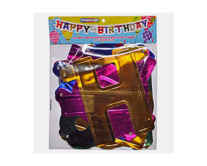 Celebration Happy Birthday Banner