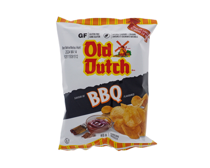 OLD DUTCH BBQ Chips - Single Serve - 40G