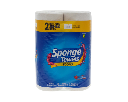 Econo Paper Towels, 2 Pack - 2pk x 60 sheets