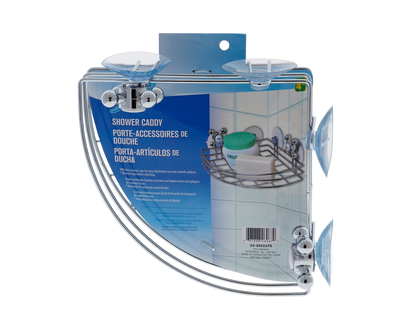 Chrome Plated Shower Corner Caddy