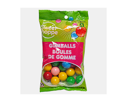 Assorted Color Gumballs - 125G