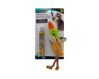 Hollow Plush Cat Toy With Catnip