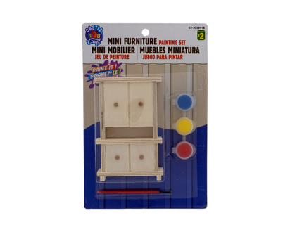 Mini mobilier en bois a/pinceau