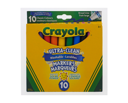 Ultra-Clean Marqueurs, paquet de 10 - Pqt 10