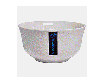 White Bowl (Assorted Designs) - 15oz/430 ml