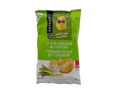 Sour Cream & Onion Potato Chips - 265g