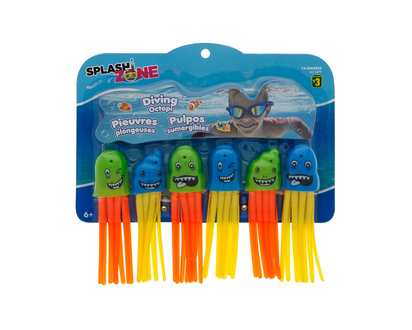 Diving Jelly Fish Game, 6pc - 6Pk
