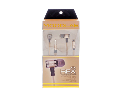 Stereo Earbuds & Mic (Assorted Colours)