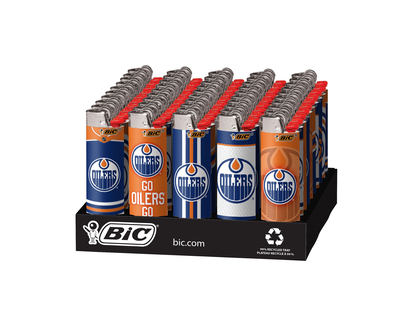 Bic Nhl Lighters Edmonton Oilers