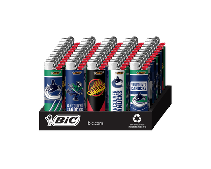 Bic Nhl Lighters Vancouver Canucks - 1.46cmx2.525cmx8.185cm