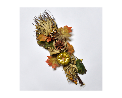 Autumn Wicker Door Decoration - 50 cm