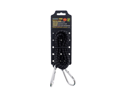 Bungee With Carabiner Clips - 120cm