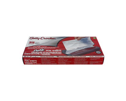 Pre-Cut Foil Sheets, 25 Pack - 14"x10"