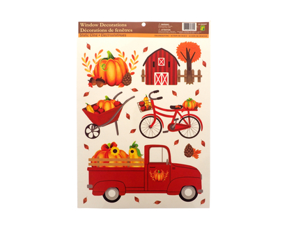 Thanksgiving-Decorative Window Stickers - 41 cm x 28.8 cm