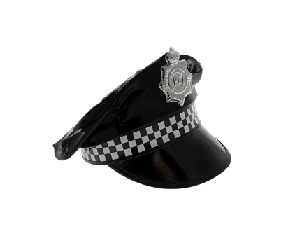 Halloween-Police Hat For Costume - Adult