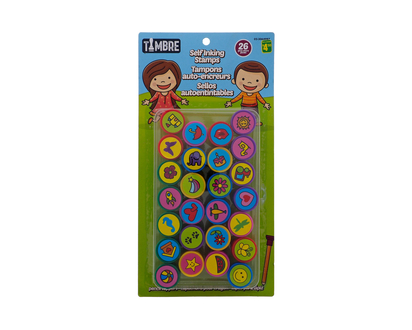 Mini Stamps alphabet, 26un - 26pk
