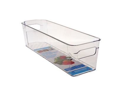 Long Rectangular Plastic Bin - 38.1cmx11.1cmx9.8cm