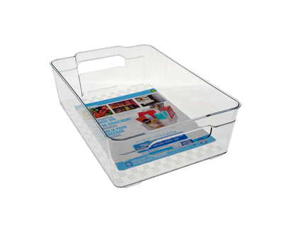 Wide Rectangular Plastic Bin - 31.2cmx21cmx8.8cm