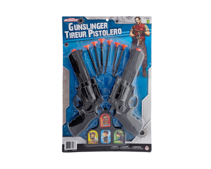 Plastic Double Revolver Toy Set
